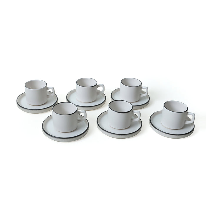 Simply Stackable Çay Takımı 12 Parça 6 Kişilik Bonvagon