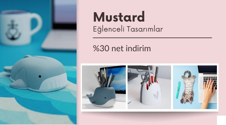 Mustard Kişisel ve Ofis Aksesuarları Düzenleyicileri