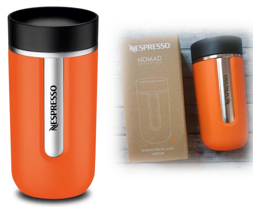 Nespresso Nomad Travel Termos Mug Medium Mandarin 400ml