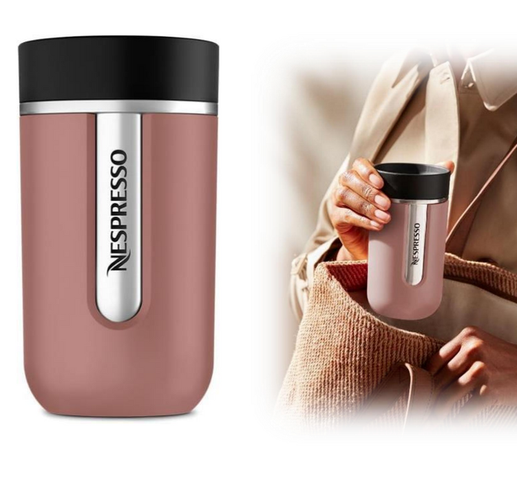 Nespresso Nomad Travel Termos Mug Small Terracotta 300ml