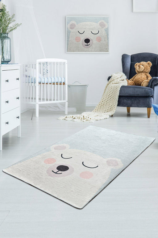 Baby Bear OEKO-TEX® Çocuk Halısı, Kaymaz Taban, Yıkanabilir Bonvagon