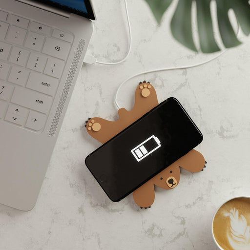 Bruce Bear Wireless Charger Kablosuz Şarj Cihazı (Orijinal Ürün) Bonvagon