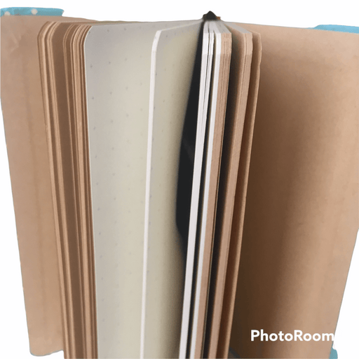 Kalın Kapaklı Beyaz Defter 178x96mm Bonvagon