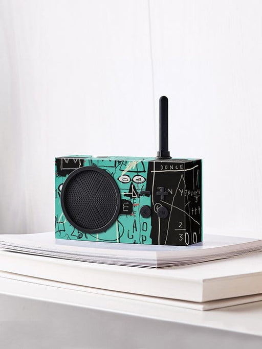 Lexon Tykho 3 Bluetooth Hoparlör ve Radyo X Jean-Michel Basquiat Pi Bonvagon