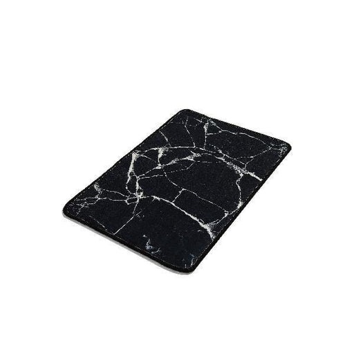 Marble Dijital Baskılı 40x60cm Banyo Halısı, Kaymaz Taban, Yıkanabilir Bonvagon