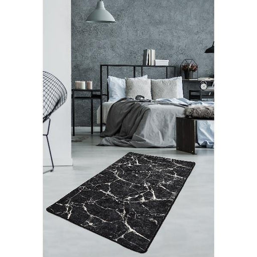 Marble Dijital Baskılı Halı, Kaymaz Taban, Yıkanabilir Bonvagon