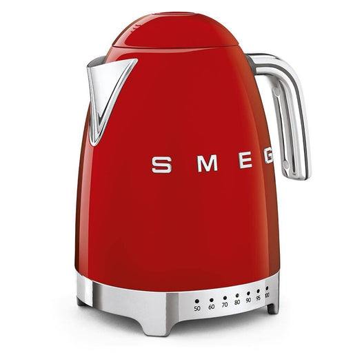 Smeg Kırmızı Isı Ayarlı Kettle Su Isıtıcısı Klf04rdeu Bonvagon