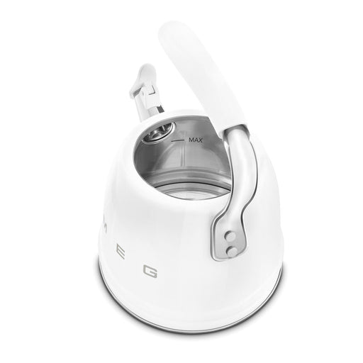 Smeg Ocak Üstü Islıklı Whistling Kettle Su Isıtıcısı Beyaz CKLW2001WH Bonvagon