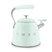 Smeg Ocak Üstü Islıklı Whistling Kettle Su Isıtıcısı Pastel Yeşil CKLW2001PG Bonvagon