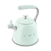 Smeg Ocak Üstü Islıklı Whistling Kettle Su Isıtıcısı Pastel Yeşil CKLW2001PG Bonvagon