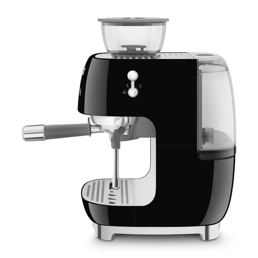 Smeg Siyah Kahve Öğütücülü Espresso Makinesi Egf03Bleu Bonvagon