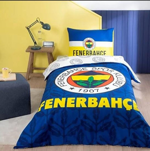 Taç Lisanslı Tek Kişilik Nevresim Takımı Fenerbahçe Palamut Bonvagon